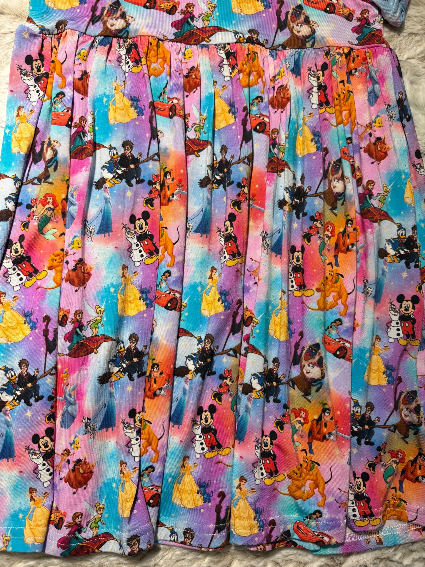 Character bamboo twirl dress