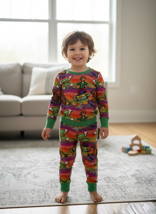 Scooby doo bamboo 2 piece set