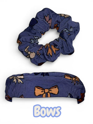 Bows hair scrunchie
