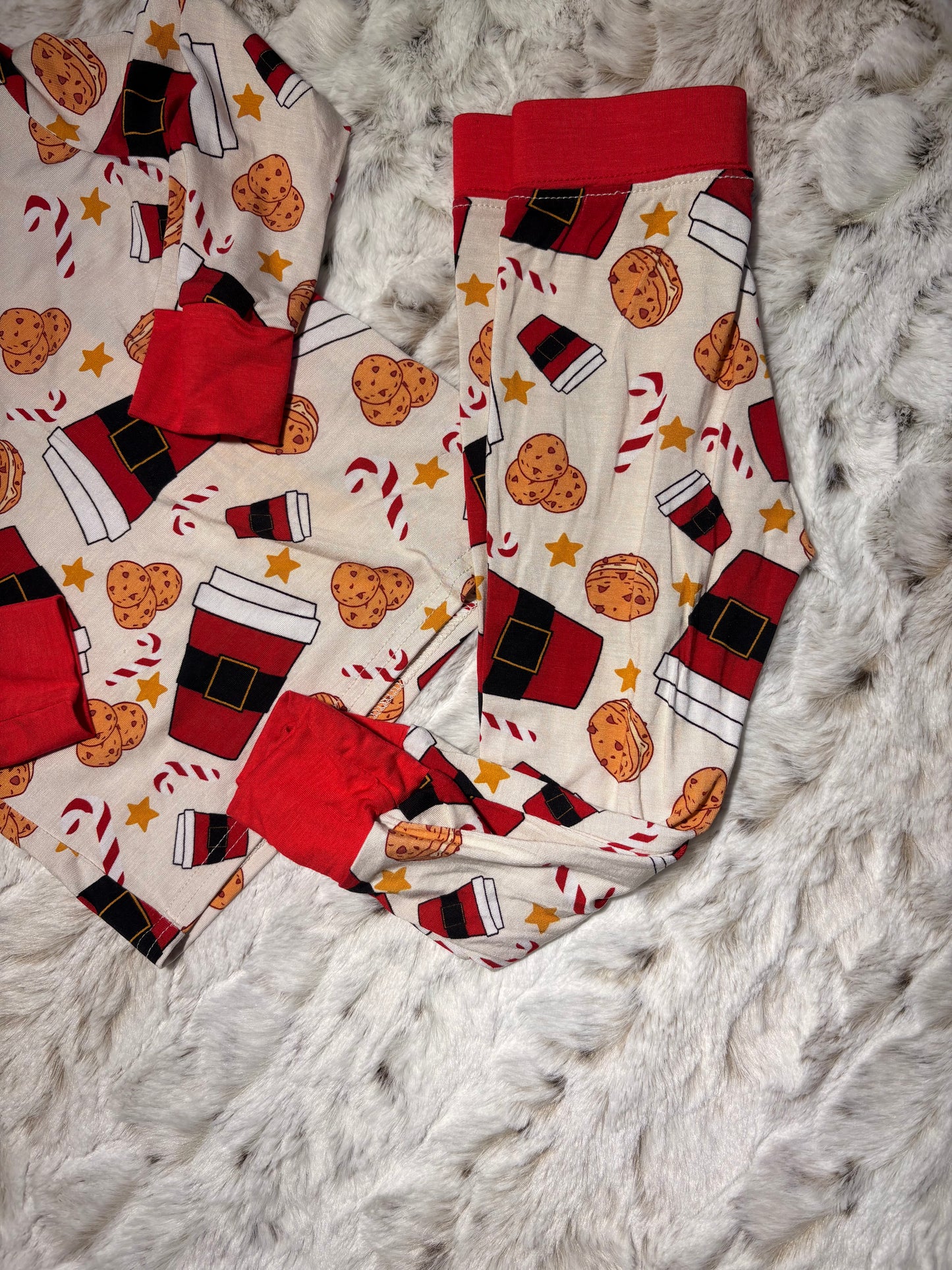 Cookies and milk bamboo 2 piece set