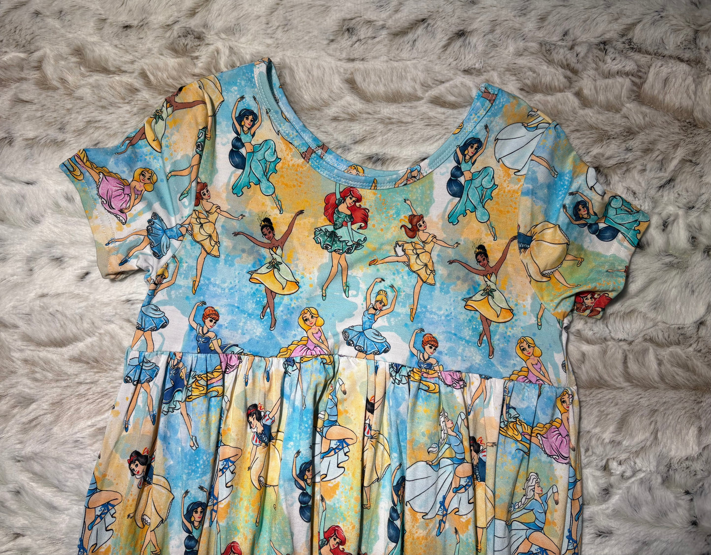 Princess bamboo twirl dress