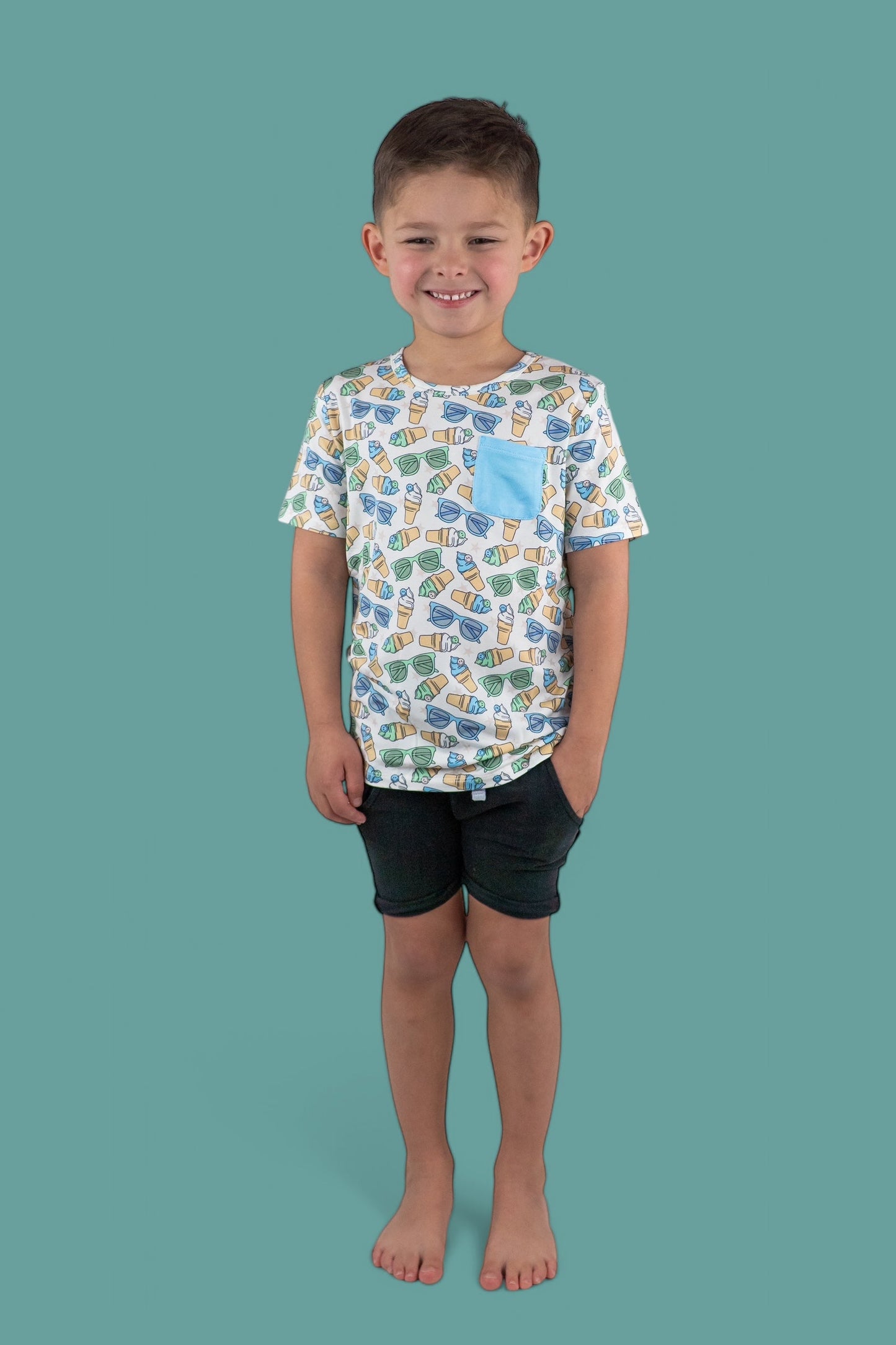 COOL SUMMER DREAM POCKET TEE