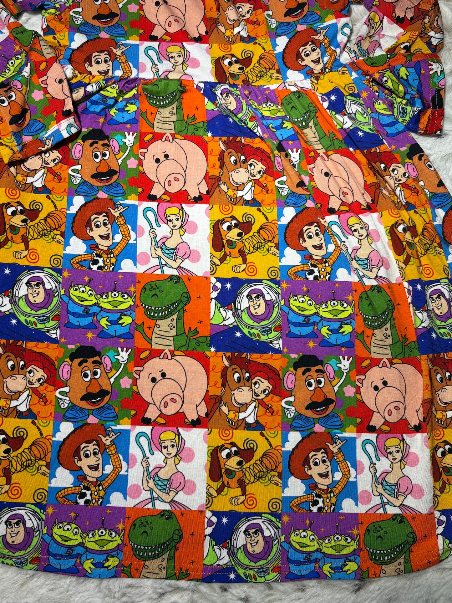 bamboo twirl dress with pants