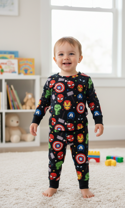 Avengers bamboo 2 piece set