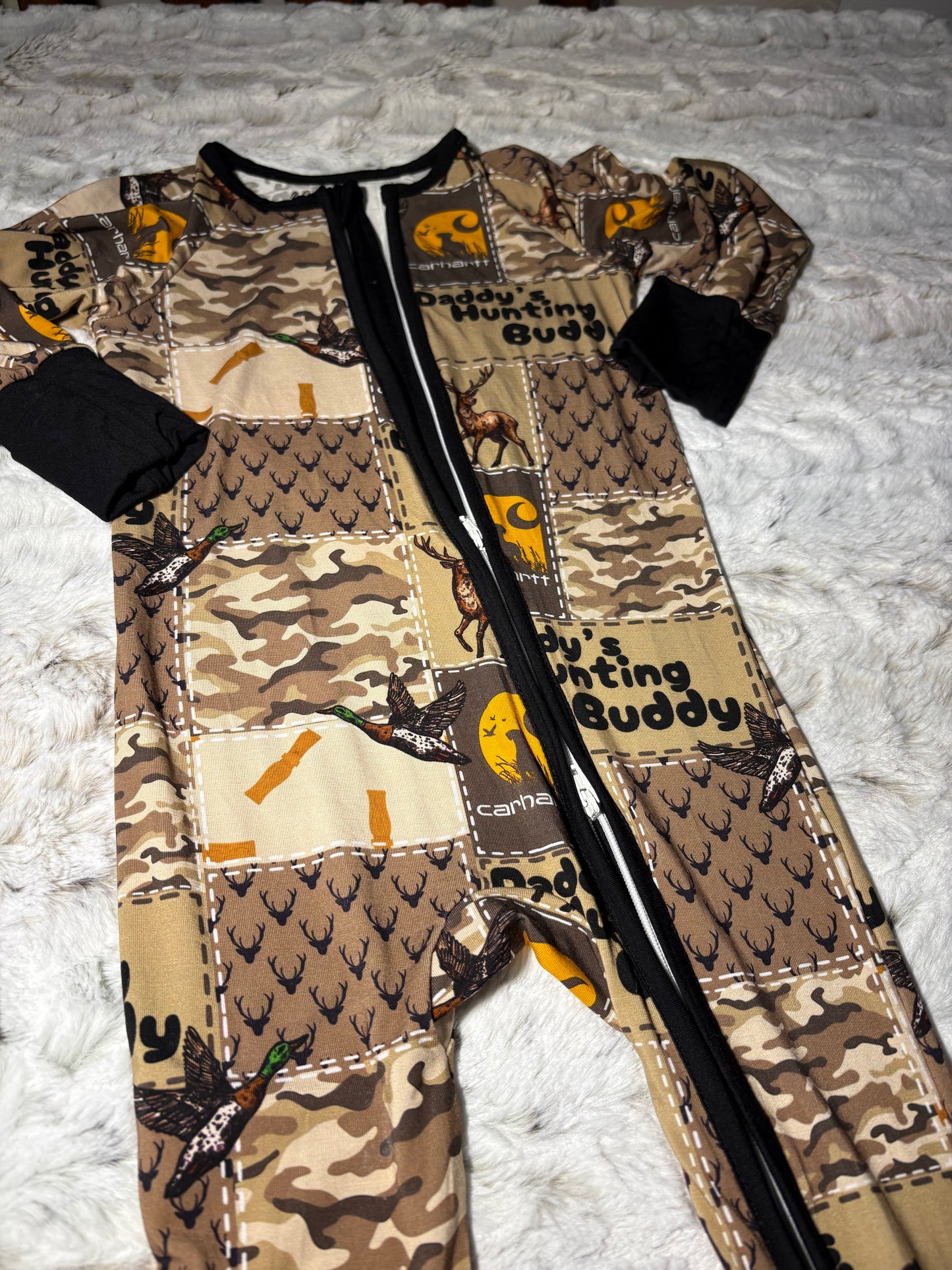 Daddy’s hunting buddy bamboo zippy