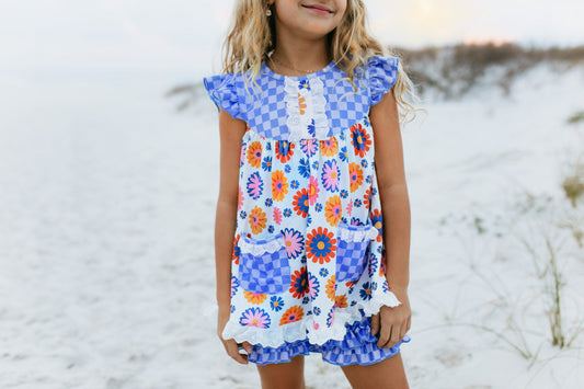 Flower Power Short Set