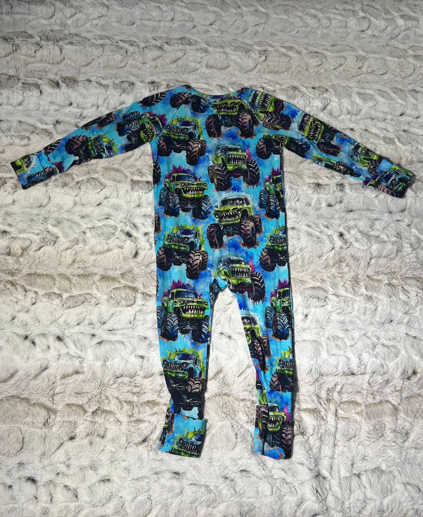 Monster truck bamboo zippy