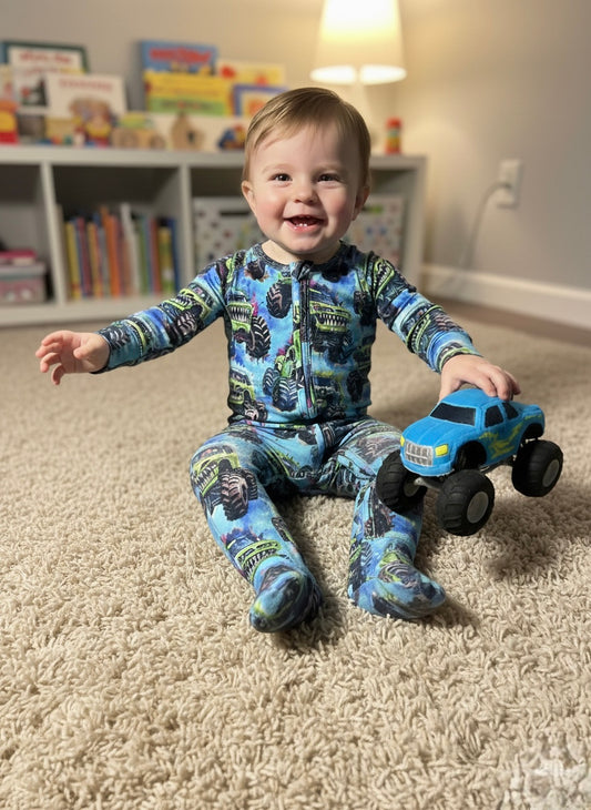 Monster truck bamboo zippy