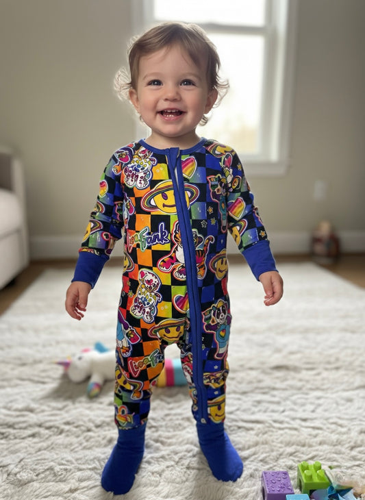 Lisa Frank bamboo zippy