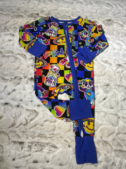 Lisa Frank bamboo zippy