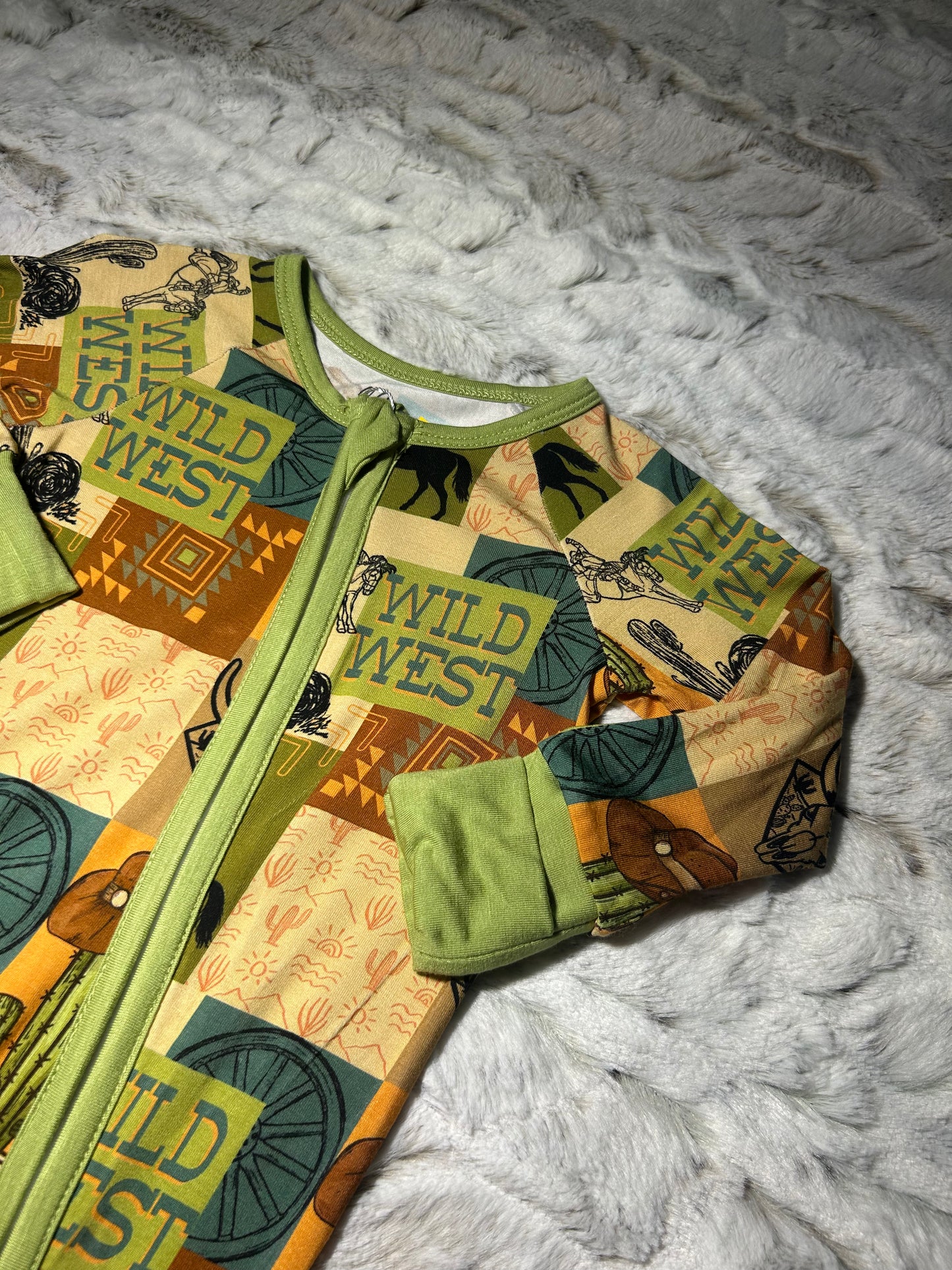 Wild West bamboo zippy