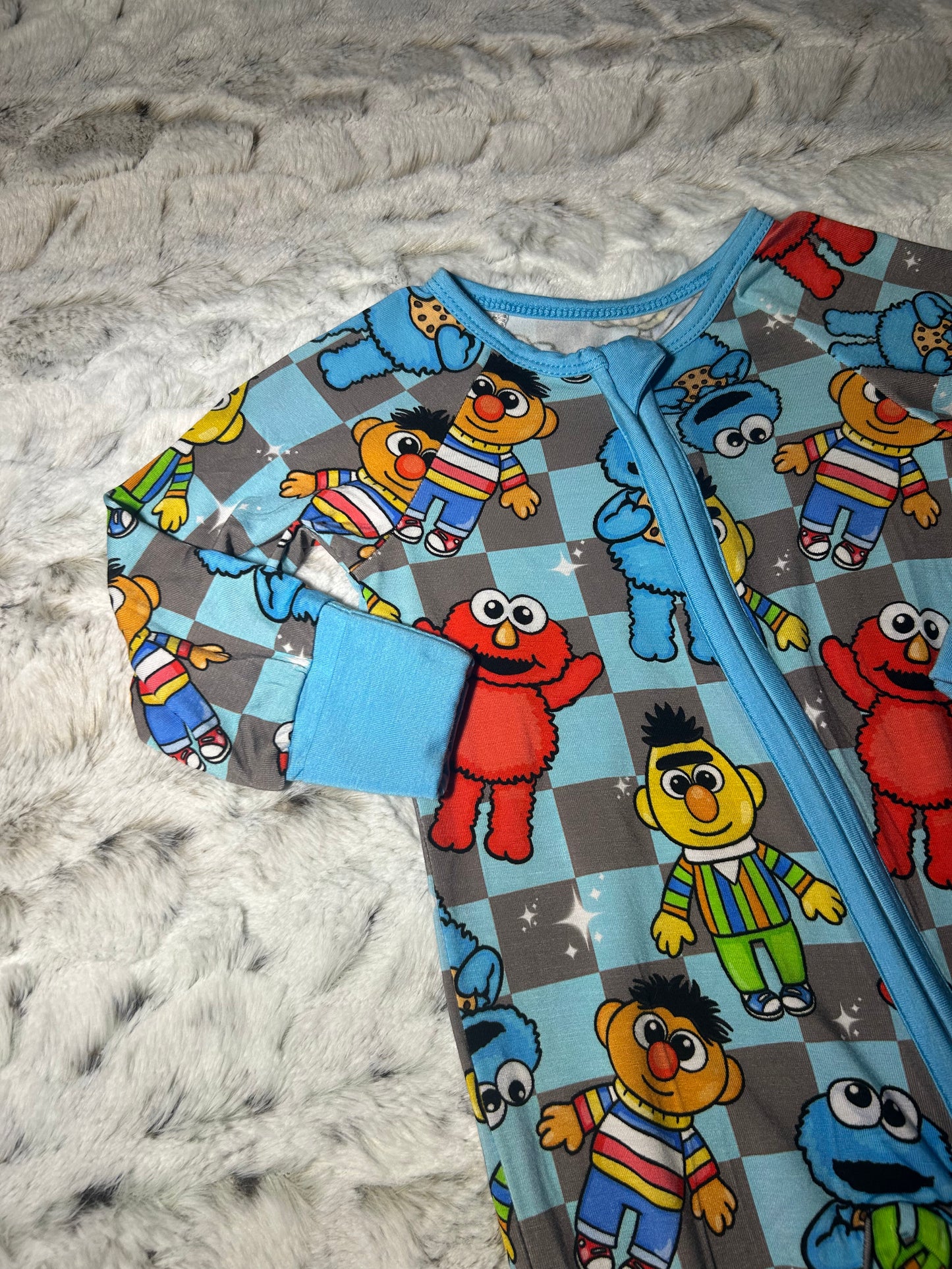 Sesame Street bamboo zippy