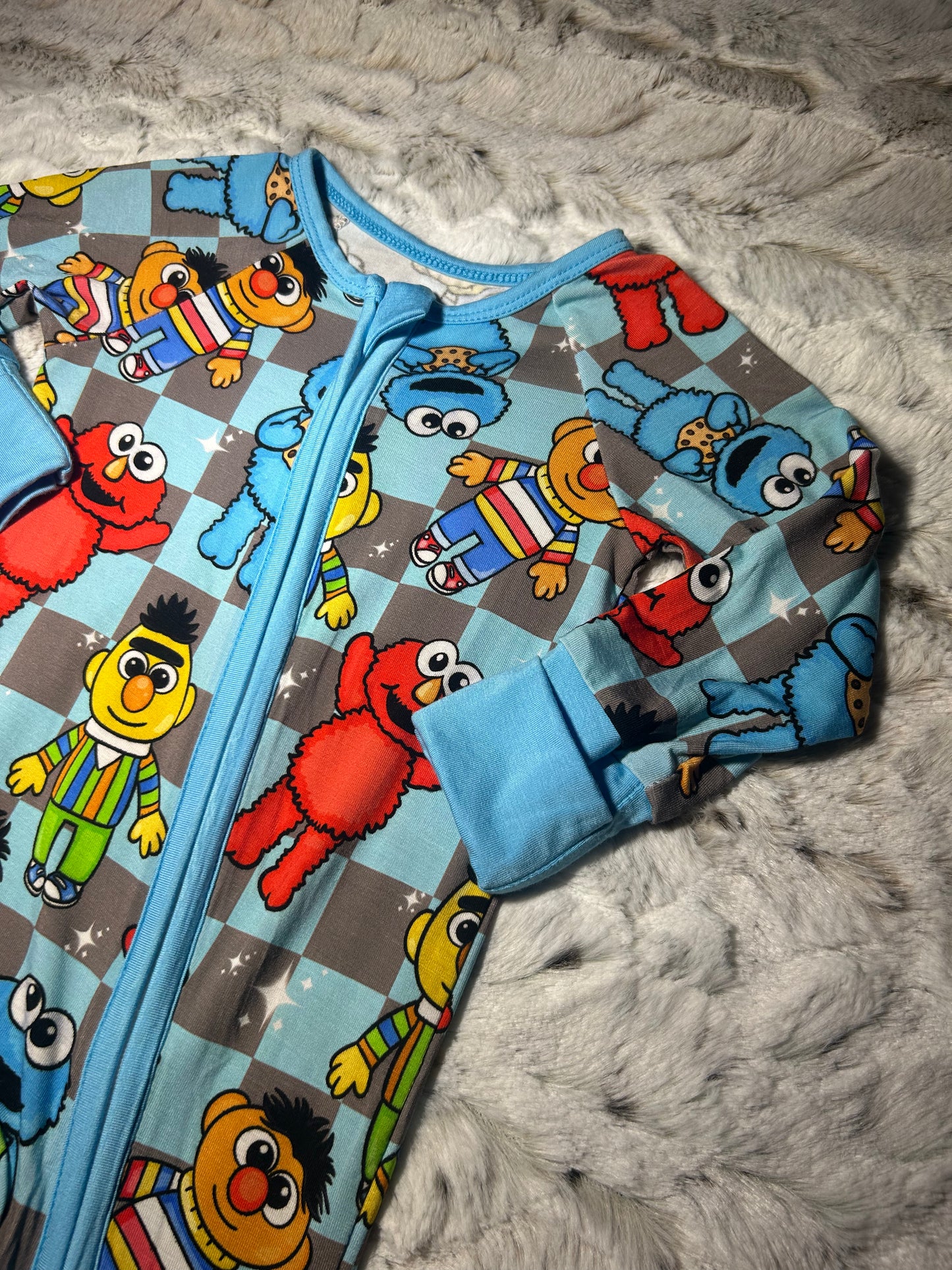 Sesame Street bamboo zippy