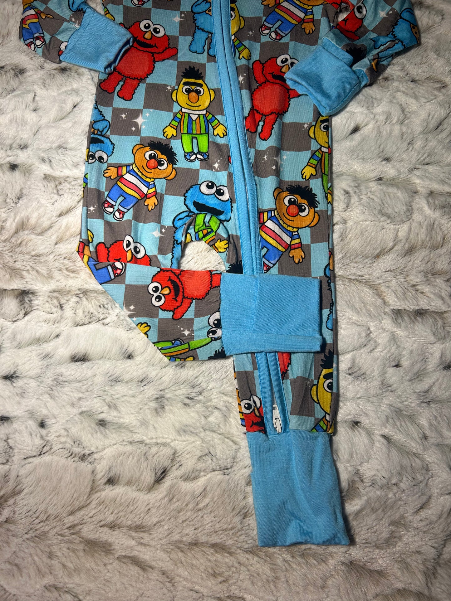 Sesame Street bamboo zippy