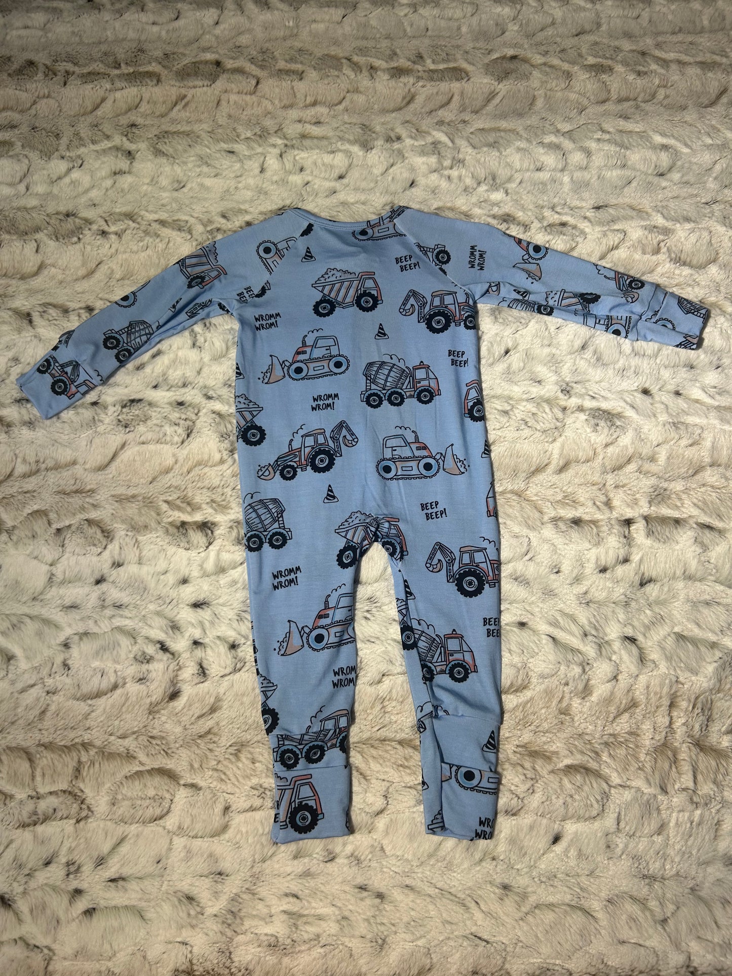 Construction truck bamboo zippy