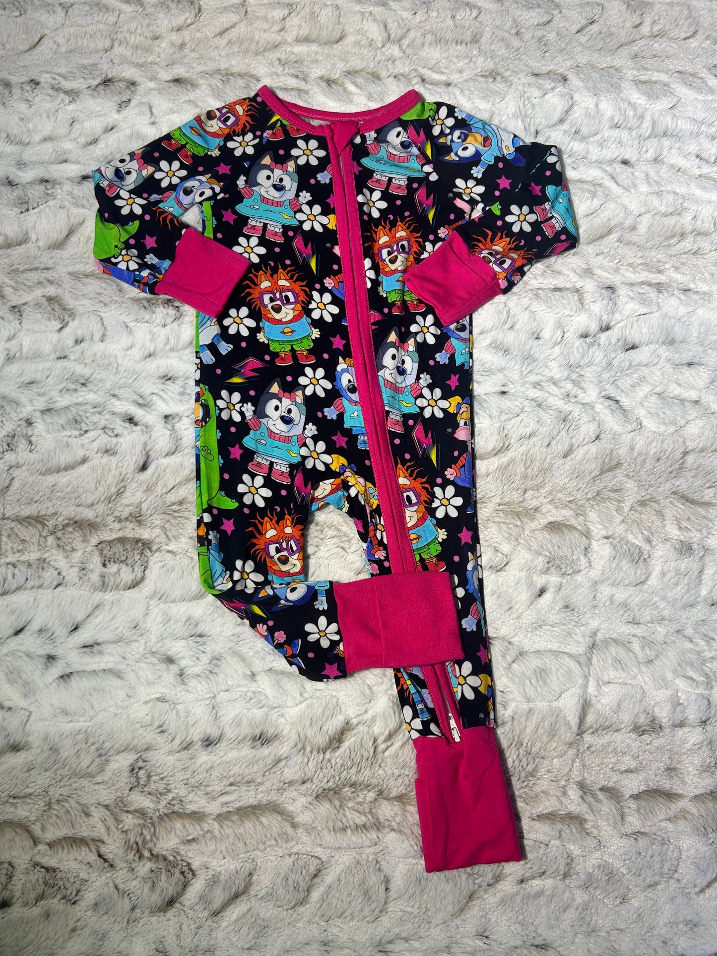 Bluey Rugrats bamboo zippy