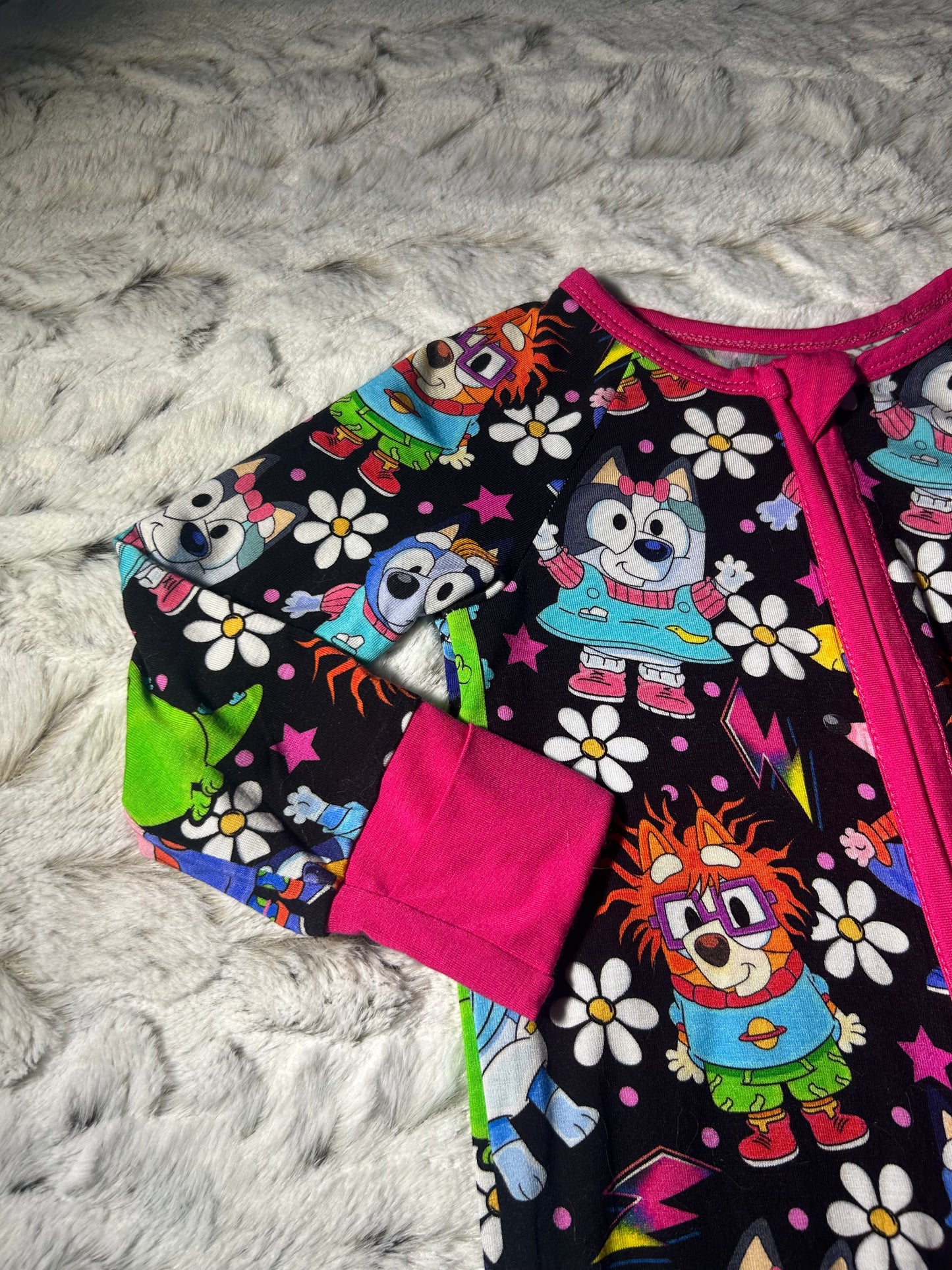 Bluey Rugrats bamboo zippy