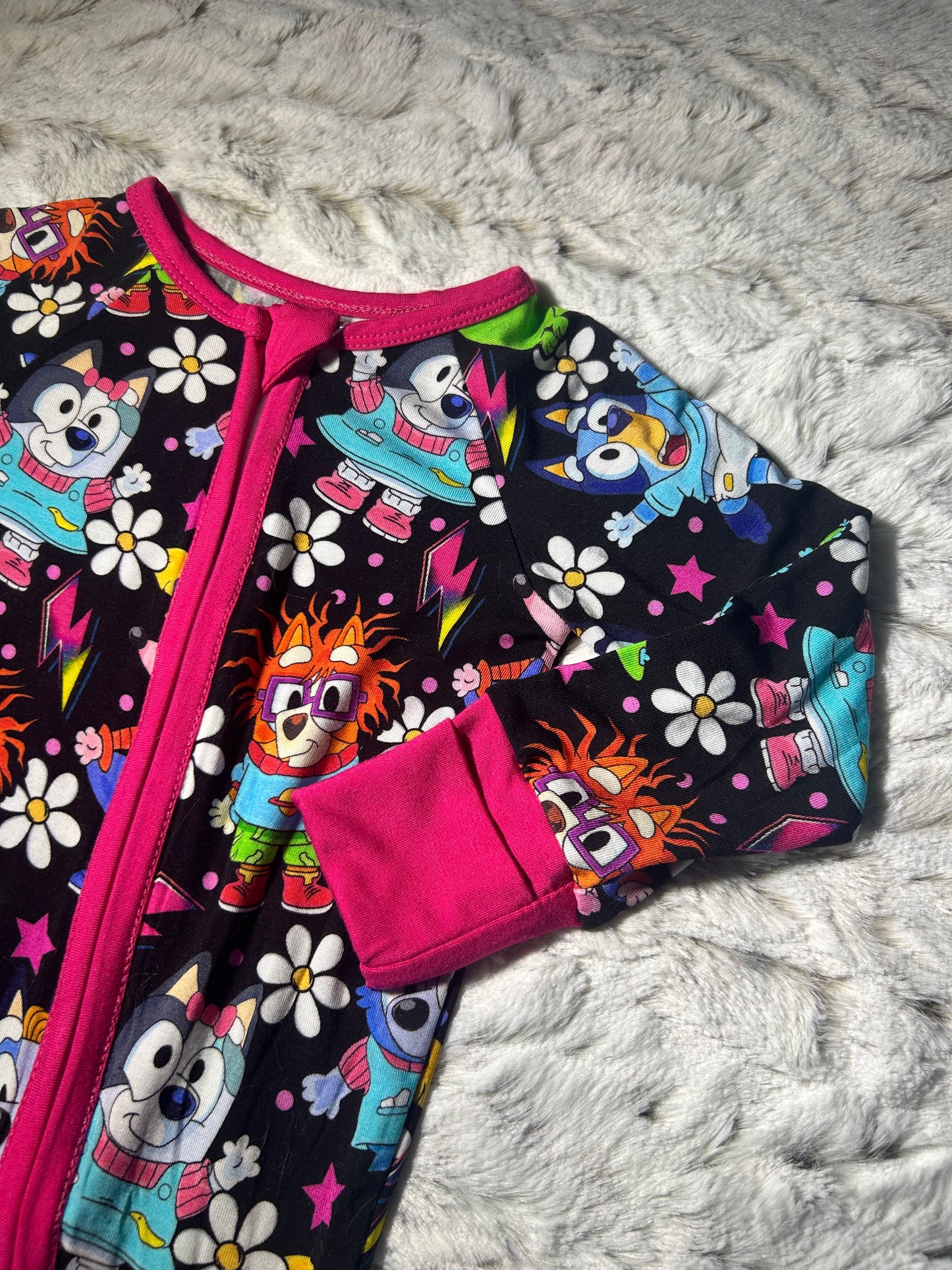 Bluey Rugrats bamboo zippy