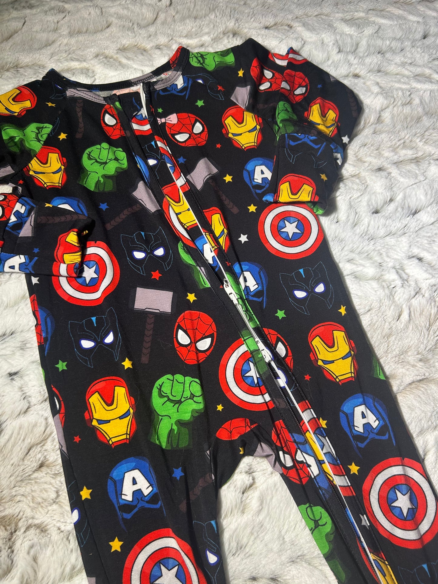 Avengers bamboo zippy