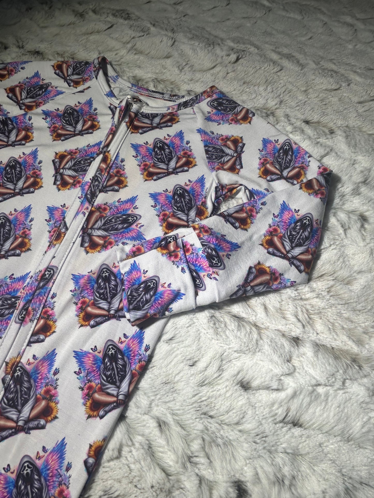 Grim reaper girl bamboo zippy