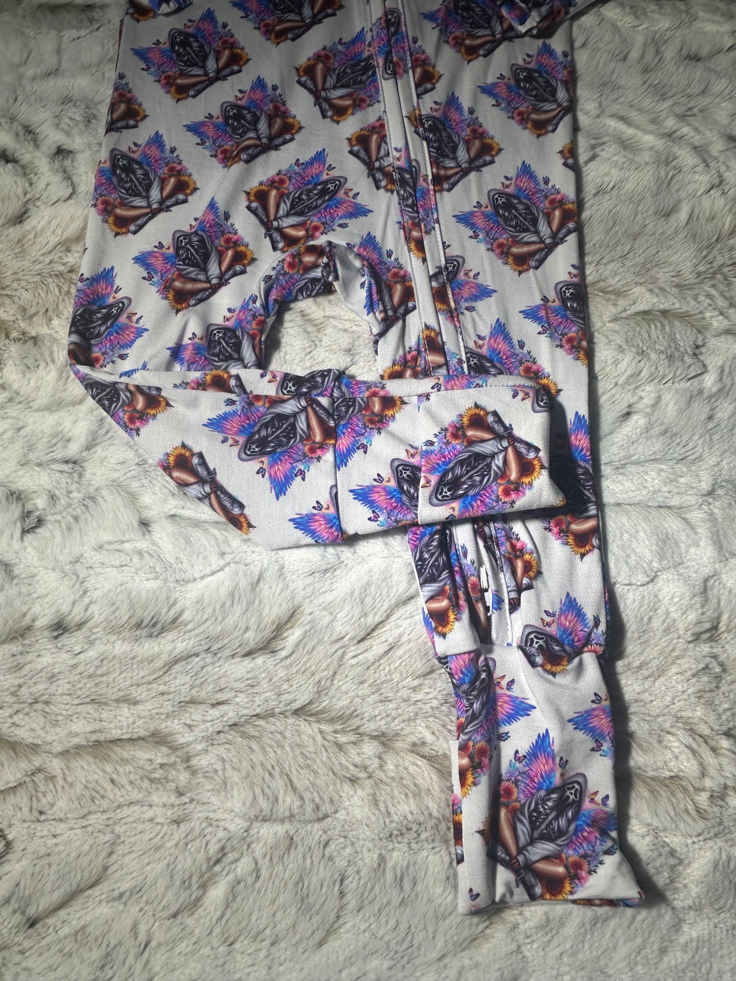 Grim reaper girl bamboo zippy