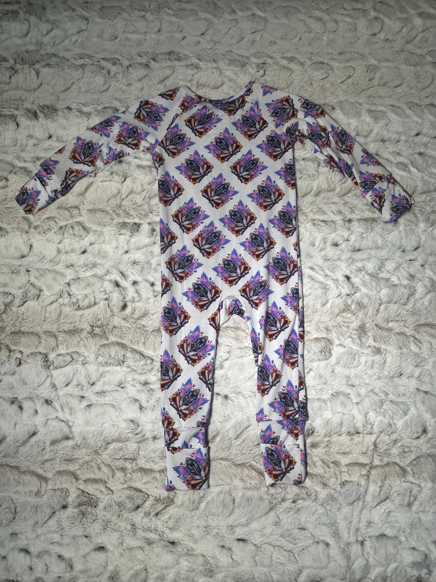 Grim reaper girl bamboo zippy