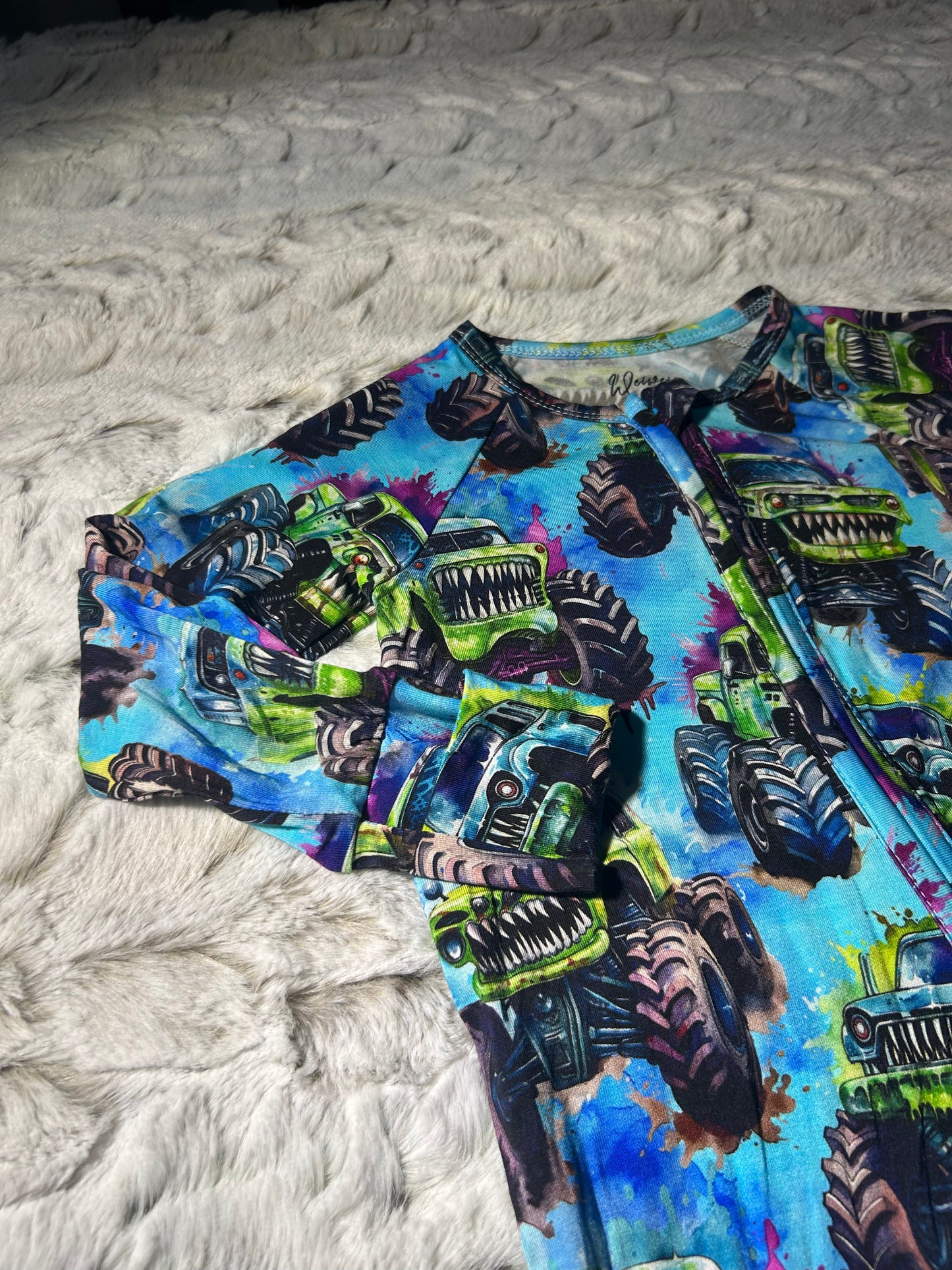 Monster truck bamboo zippy