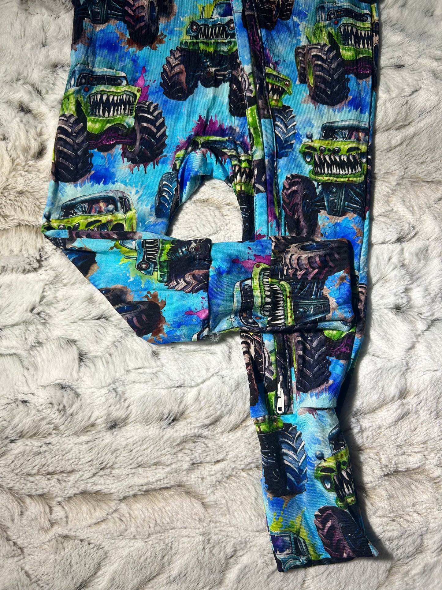 Monster truck bamboo zippy