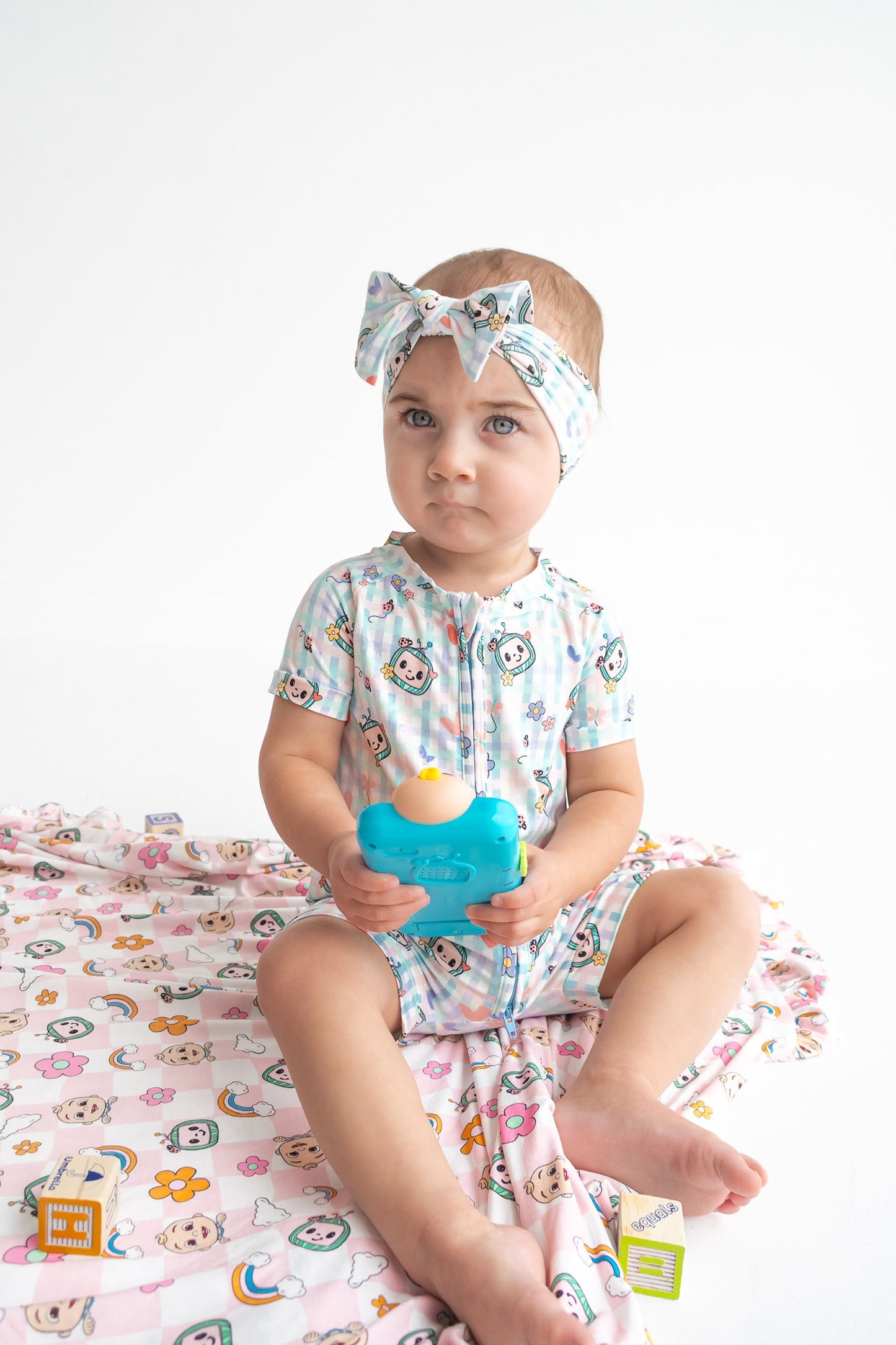 Dream Big Little Co x CoComelon SPRINGTIME MELON DREAM SHORTIE