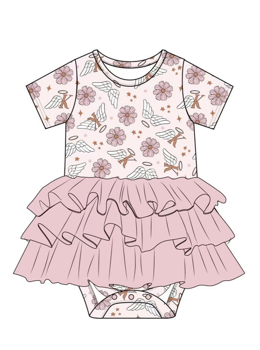 KALLIE'S WING'S DREAM TUTU BODYSUIT DRESS