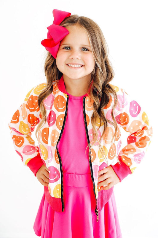 SALE Don't Worry, Be Hippy Satin Jacket