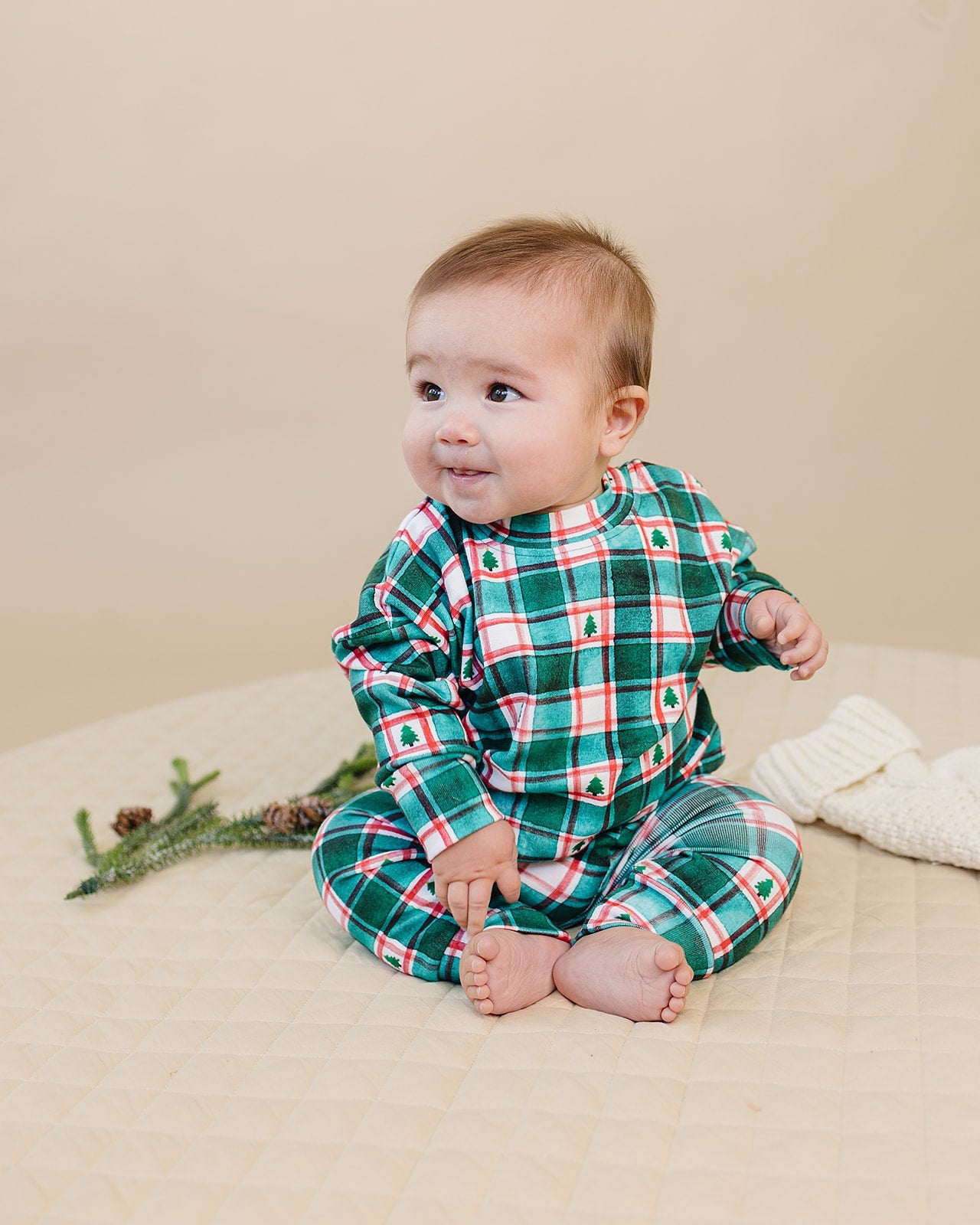 Jogger Set | Winter Plaid