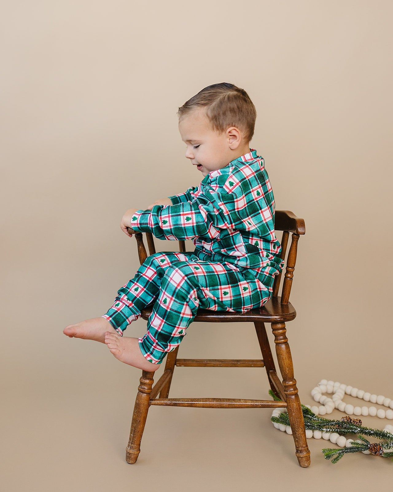 Jogger Set | Winter Plaid
