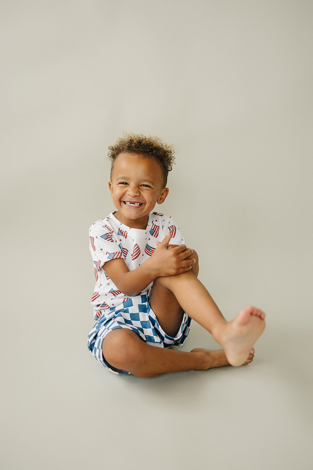 Cargo Shorts Set | Patriotic Vibes